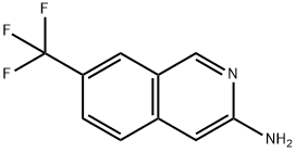 7-(trifluoroMethyl)isoquinolin-3-aMine Struktur