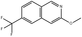 6-(trifluoroMethyl)-3-Methoxyisoquinoline Struktur