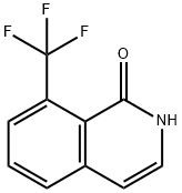 8-(trifluoroMethyl)isoquinolin-1-ol Struktur