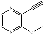 2-ethynyl-3-Methoxypyrazine Struktur