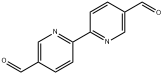 2,2'-Bipyridyl-5,5'-dialdehyde Struktur