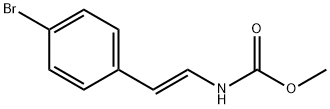 METHYL (Z)-N-(4-BROMOPHENYLVINYL)CARBAMATE Struktur