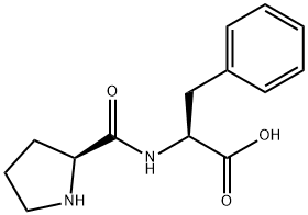 H-PRO-PHE-OH Struktur