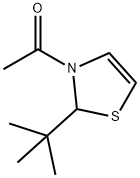 Thiazole,  3-acetyl-2-(1,1-dimethylethyl)-2,3-dihydro-  (9CI) Struktur