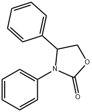 3,4-DIPHENYL-OXAZOLIDIN-2-ONE Struktur