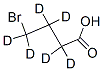 4-BROMOBUTYRIC-2,2,3,3,4,4-D6 ACID Struktur