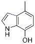 1H-Indol-7-ol, 4-Methyl- Struktur