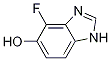 4-FLUORO-1H-BENZIMIDAZOL-5-OL Struktur