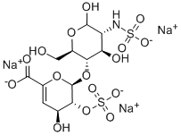 ALPHA-DELTA-UA-2S-[1->4]-GLCNS SODIUM SALT Struktur