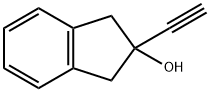 2-Ethynyl-indan-2-ol Struktur