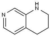 1,2,3,4-tetrahydro-[1,7]naphthyridine Struktur