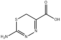 2-AMino-6H-[1,3,4]thiadiazine-5-carboxylic acid Struktur