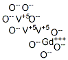 gadolinium trivanadium nonaoxide Struktur