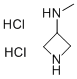 3-(METHYLAMINO)AZETIDINE DIHYDROCHLORIDE Struktur