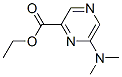 6-(Dimethylamino)-2-pyrazinecarboxylic acid ethyl ester Struktur