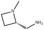 (S)-2-Aminomethyl-1-methylazetidine Struktur