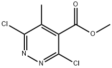 Methyl 3,6-dichloro-5-Methylpyridazine-4-carboxylate Structure