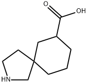 2-azaspiro[4.5]decane-7-carboxylic acid Structure