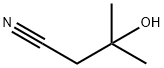 3-HYDROXY-3-METHYLBUTYRONITRILE Struktur