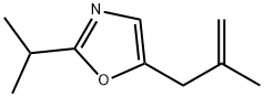 Oxazole, 2-(1-methylethyl)-5-(2-methyl-2-propenyl)- (9CI) Struktur