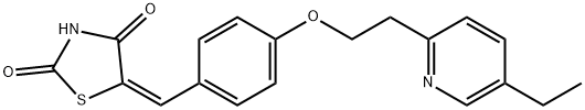 5-(4-(2-(5-Ethylpyridin-2-yl)ethoxy)benzylidene)thiazolidine-2,4-dione