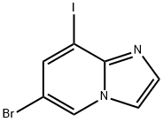 IMidazo[1,2-a]pyridine, 6-broMo-8-iodo- Struktur