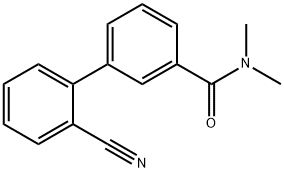 3-(2-Cyanophenyl)-N,N-diMethylbenzaMide Struktur