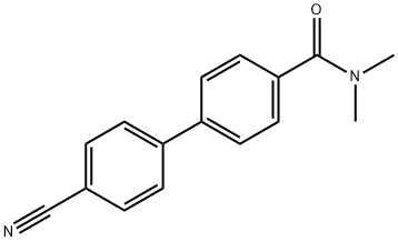 4-(4-Cyanophenyl)-N,N-diMethylbenzaMide Struktur