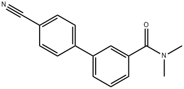 3-(4-Cyanophenyl)-N,N-diMethylbenzaMide Struktur