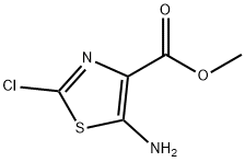 4-Thiazolecarboxylicacid,5-amino-2-chloro-,methylester(9CI) Struktur