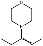 Morpholine,  4-(1-ethyl-1-propenyl)-  (9CI) Struktur