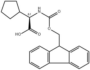 FMOC-D-CPG-OH Struktur