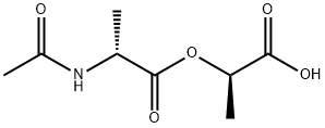 AC-D-ALA-D-LACTIC ACID Struktur