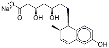 (βR,δR,1S,2S)-1,2-Dihydro-β,δ,6-trihydroxy-2-methyl-1-naphthaleneheptanoic Acid (Pravastatin Impurity) Struktur