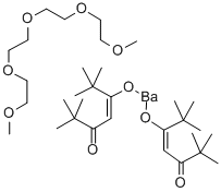 BIS(2,2,6,6-TETRAMETHYL-3,5-HEPTANEDIONATO)BARIUM TETRAGLYME ADDUCT price.