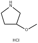 3-METHOXY-PYRROLIDINE HYDROCHLORIDE
 Struktur