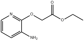 Acetic acid, [(3-amino-2-pyridinyl)oxy]-, ethyl ester (9CI) Struktur