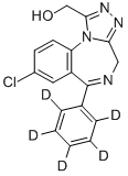 ALPHA-HYDROXYALPRAZOLAM-D5