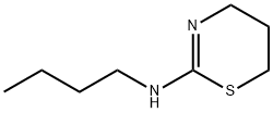 BUTYL-(5,6-DIHYDRO-4H-[1,3]THIAZIN-2-YL)-AMINE Struktur