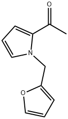 Ethanone, 1-1-(2-furanylmethyl)-1H-pyrrol-2-yl- Struktur