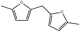 2,2'-METHYLENEBIS(5-METHYLFURAN) Struktur