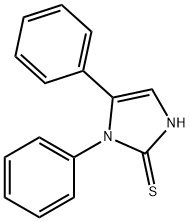 1,5-diphenyl-1,3-dihydro-2H-imidazole-2-thione Struktur