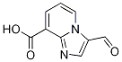 IMidazo[1,2-a]pyridine-8-carboxylic acid, 3-forMyl- Struktur