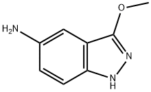 5-Amino-3-methoxy-1H-indazole Struktur