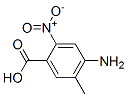 Benzoic acid, 4-amino-5-methyl-2-nitro- (9CI) Struktur