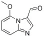 IMidazo[1,2-a]pyridine-3-carboxaldehyde, 5-Methoxy- Struktur