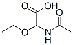 Acetic  acid,  (acetylamino)ethoxy-  (9CI) Struktur