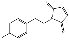 N-(4-iodophenethyl)maleimide Struktur