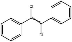 1,2-Dichloro-1,2-diphenylethene Struktur