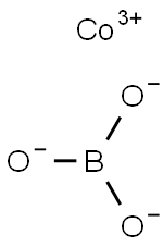 Boric acid cobalt(III) salt Struktur